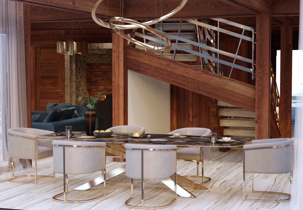 House in Komarovo | Dining room | Hall