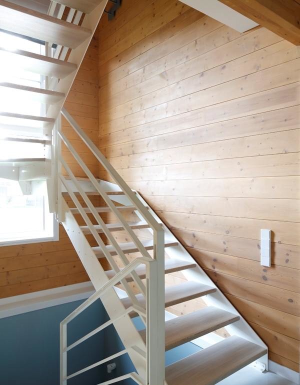комбинированная лестница  в квартире