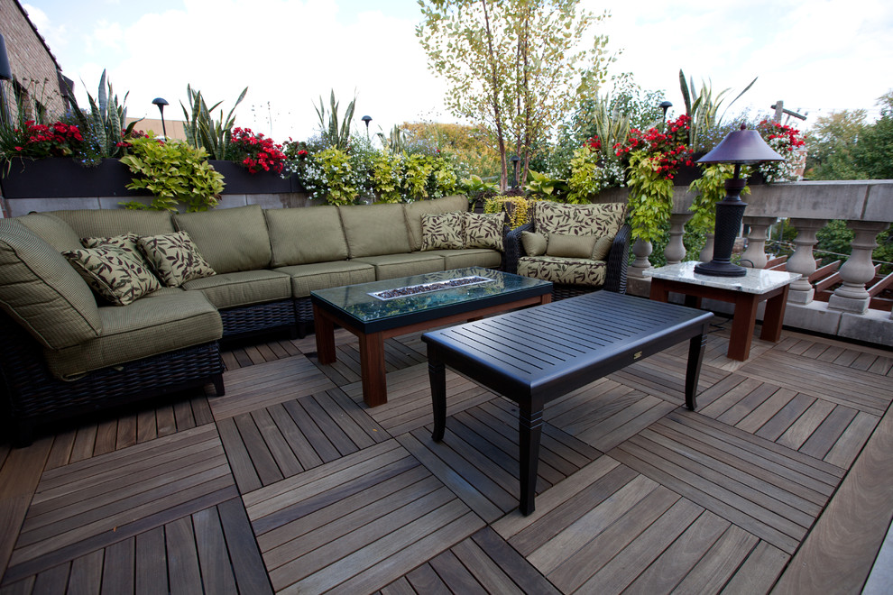 Petite Pad - Traditional - Deck - Chicago - by Chicago Green Design Inc ...