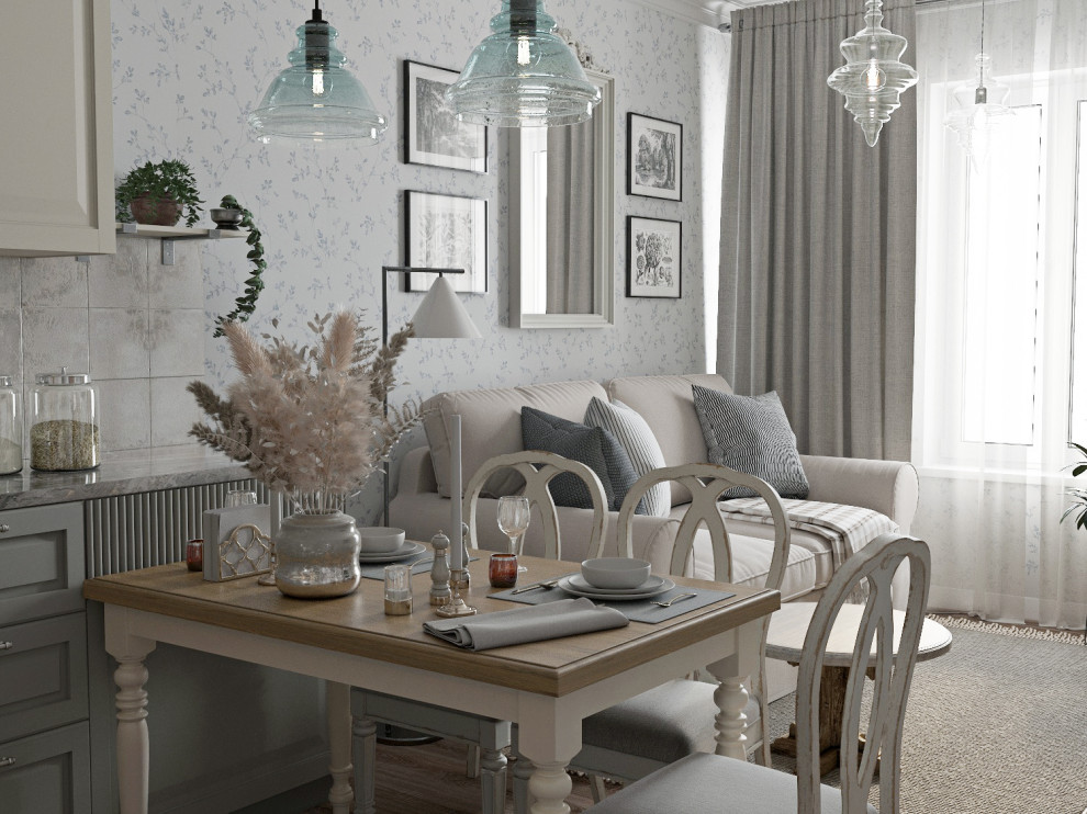 Интерьер в теплых тонах Прованса