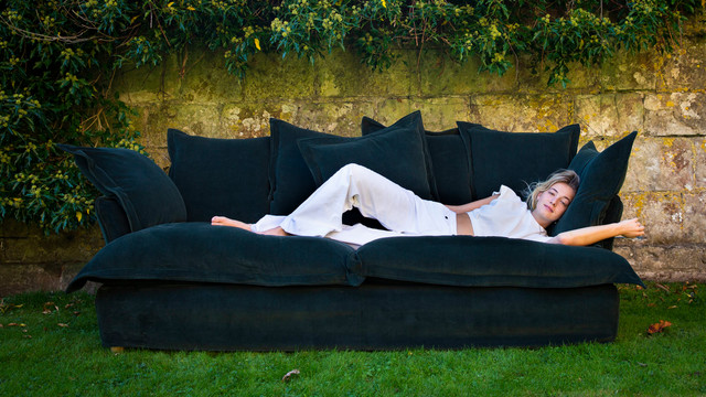 Most Comfortable Sofas in the World shabby-chic-inspirerad-vardagsrum
