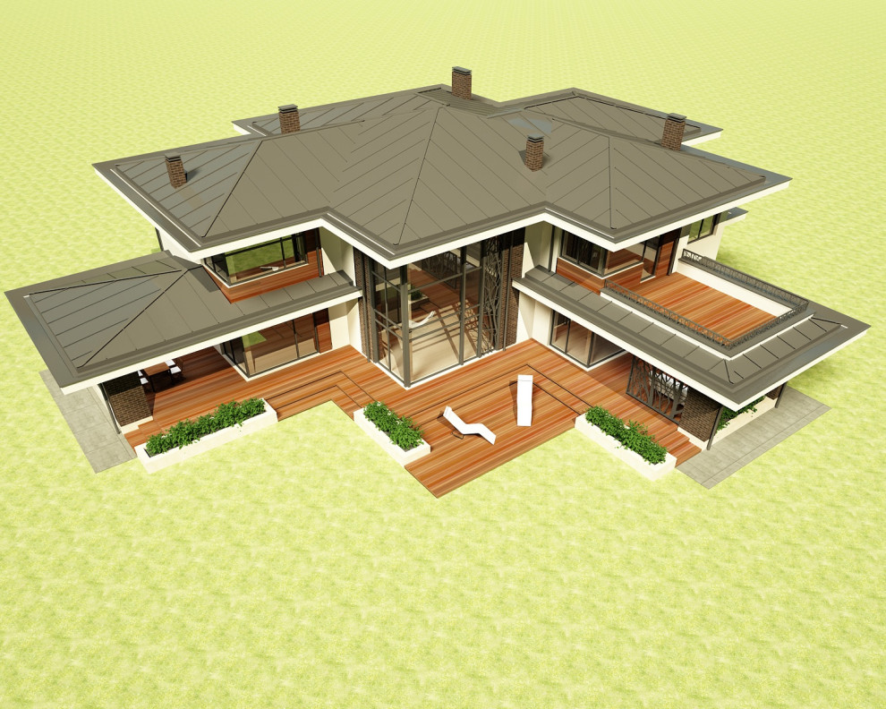 Проект индивидуального жилого дома. КП Графские пруды