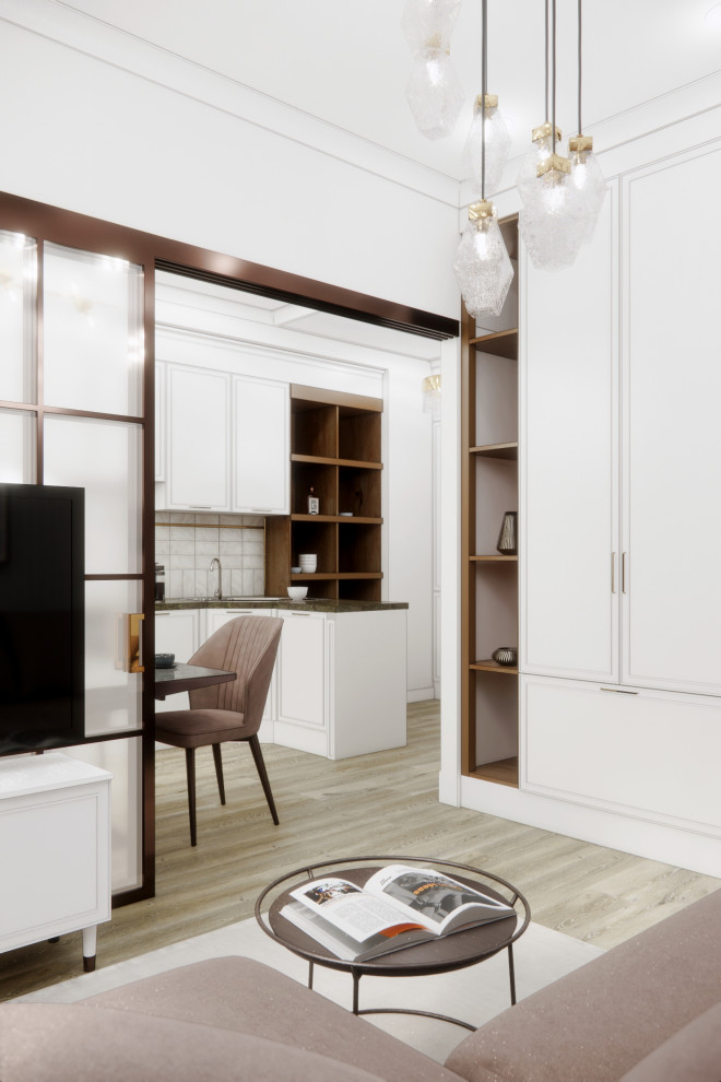 Квартира в ЖК Кристалл: новая классика