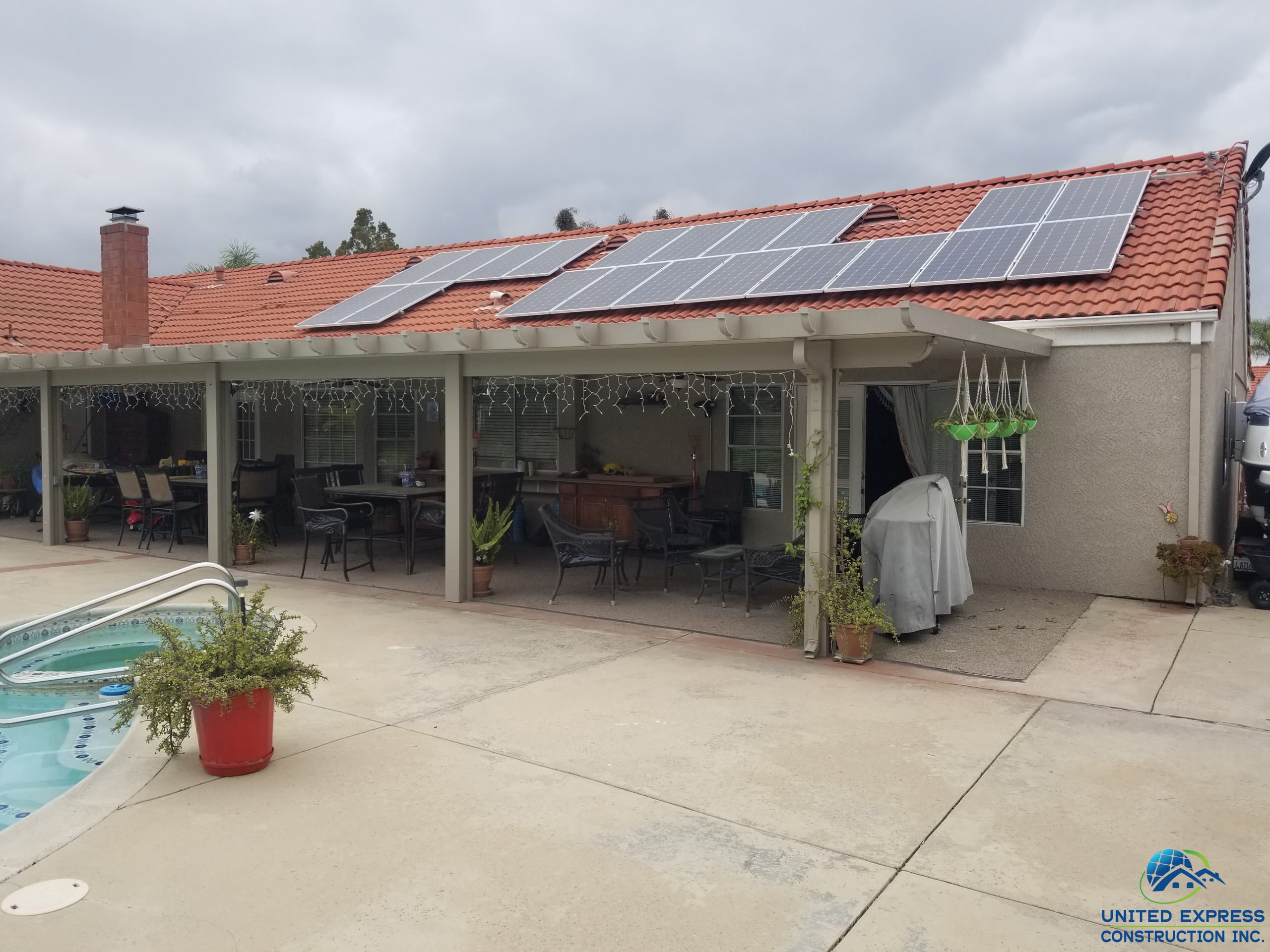 Solar Installation In Upland