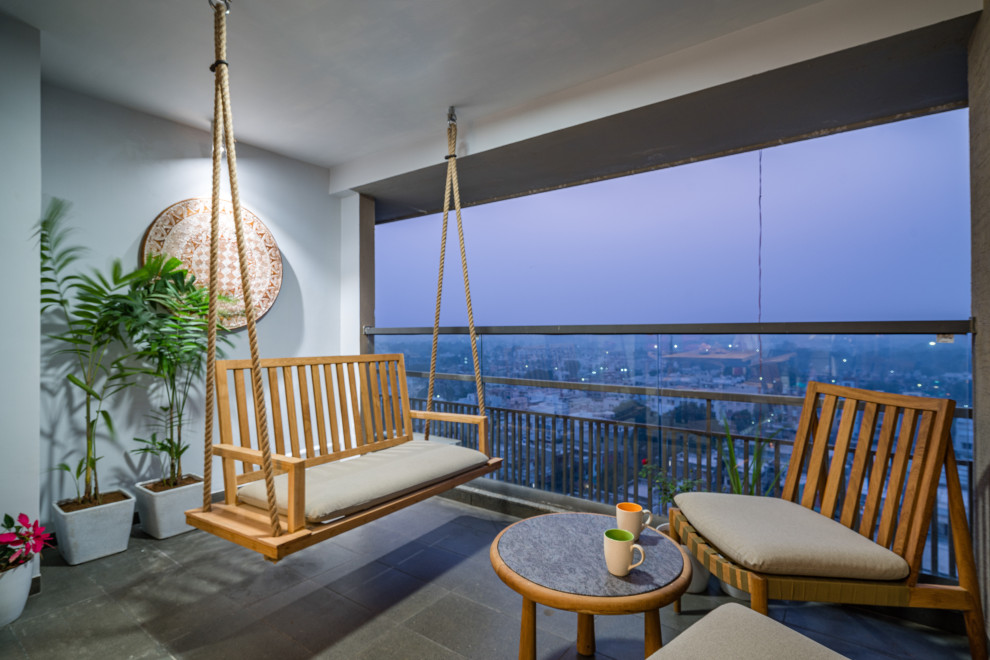 Idées déco pour un balcon.