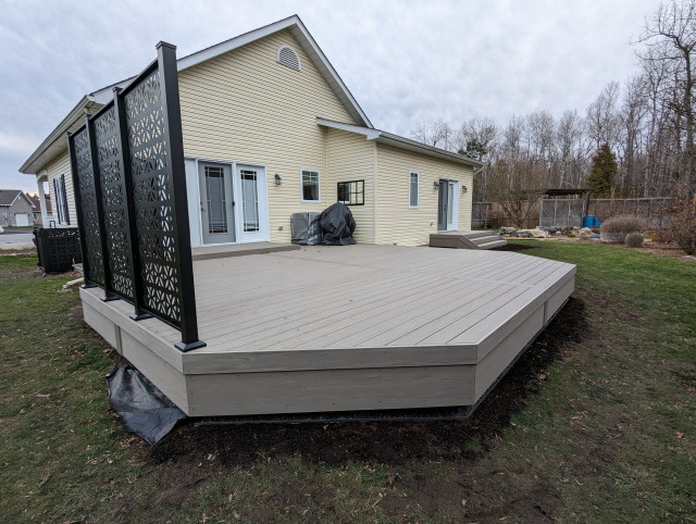Cypress Custom Deck contemporary-terrace