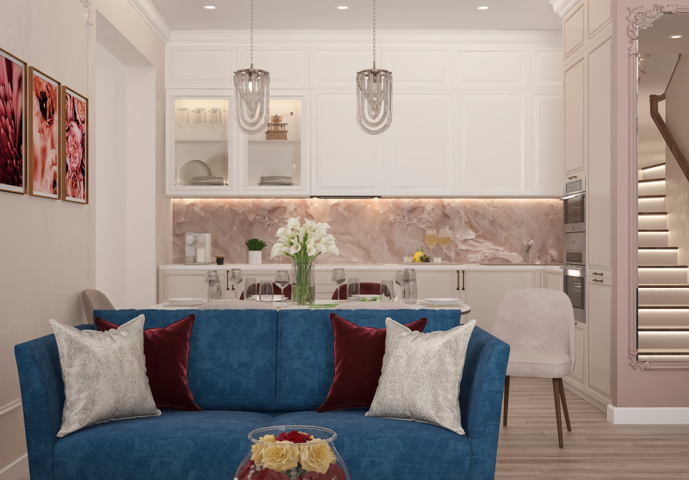 Дизайн-проект двухуровневой квартиры. г.Калининград