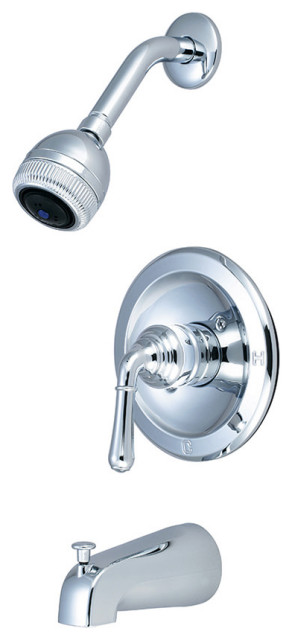Pioneer Faucets T-2340 Accent Tub and Shower Trim Package - Polished Chrome