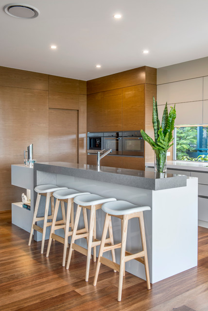 Modern Queenslander contemporary-kitchen