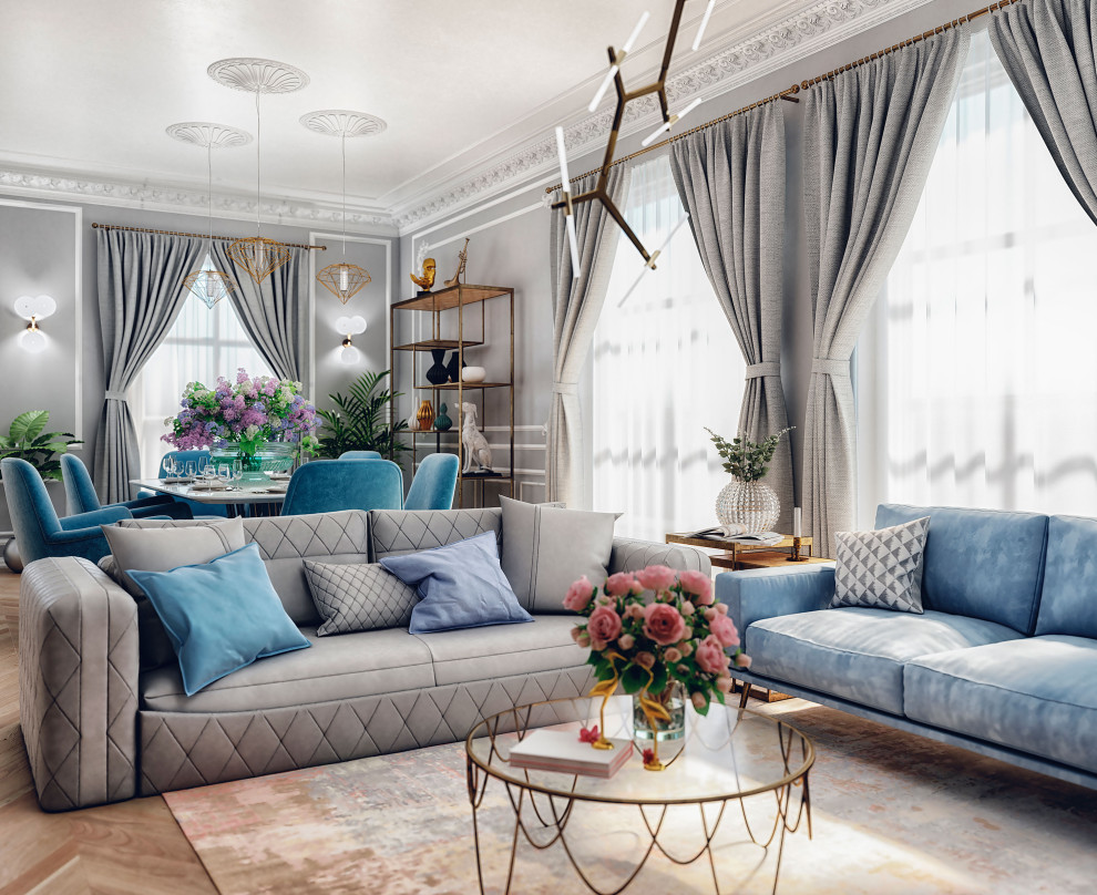 Идея объединенной гостиной