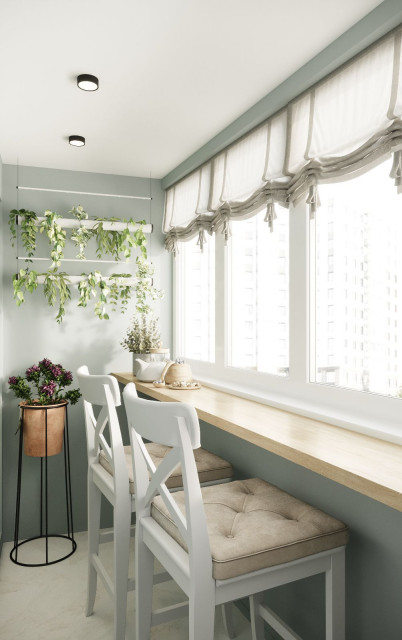 Утепленная лоджия - Classique Chic - Balcon - Autres périmètres - par ...