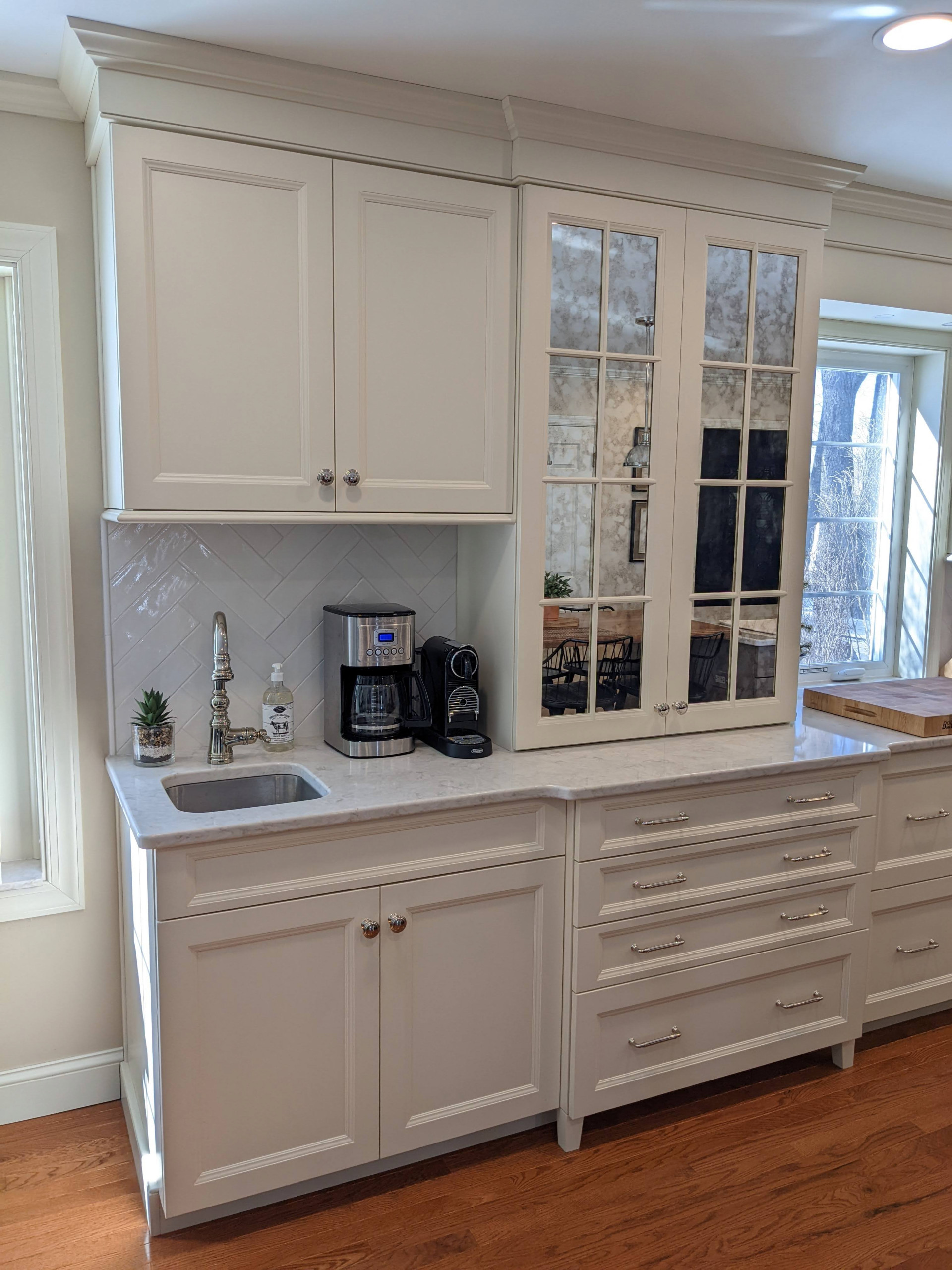 Mechanicsburg Kitchen, Painted and Stained Cabinetry in Harmony