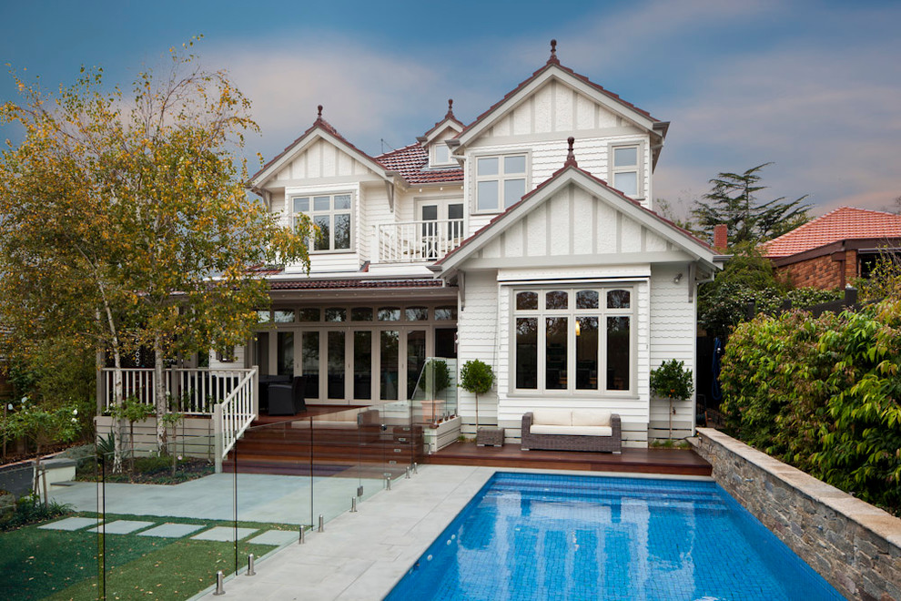 Traditional exterior in Melbourne.