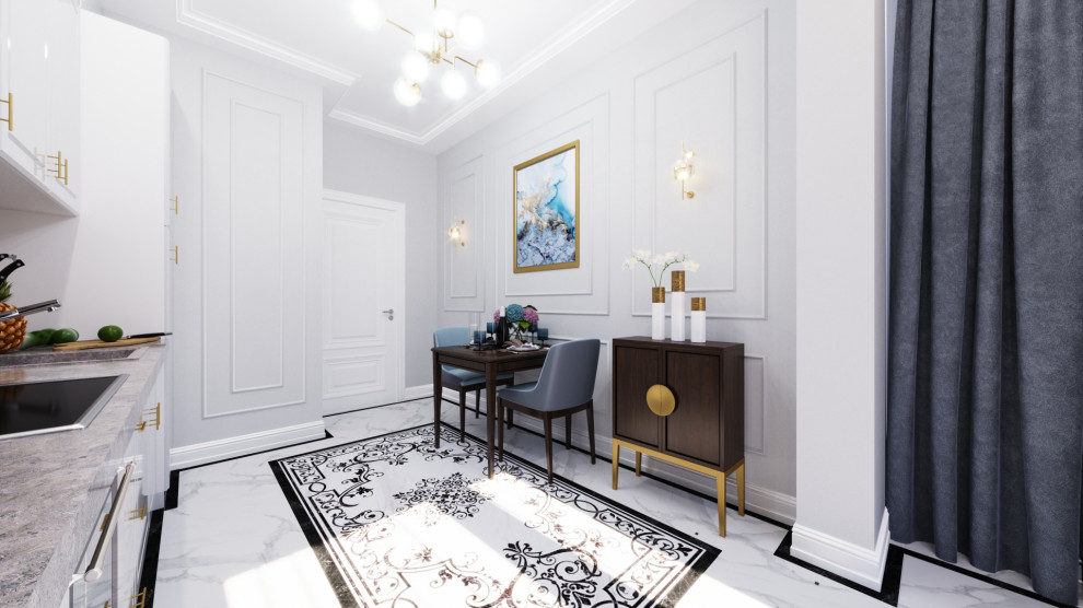 Квартира в стиле неоклассика