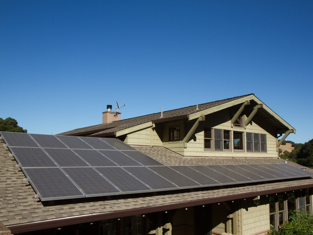 This is an example of what the final product will look like. Solar panels are a great way to save on the electric bill, raise property value, and gives your home that modern look. Solar is the future.