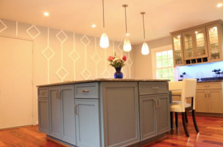Inspiration for a transitional home design remodel in DC Metro