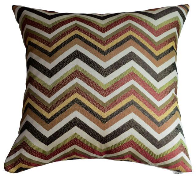 chevron pillow cover contemporary