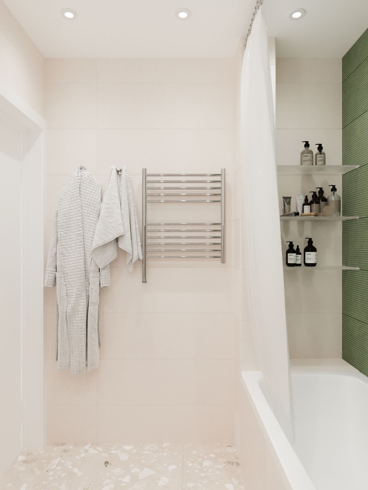 Дизайн-проект квартиры площадью 57,5 кв.м.