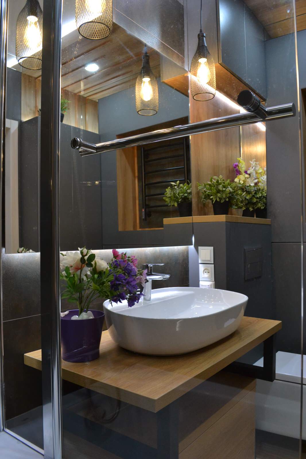 Ванная лофт