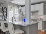 Contemporary Kitchen by Reborn Cabinets Inc.