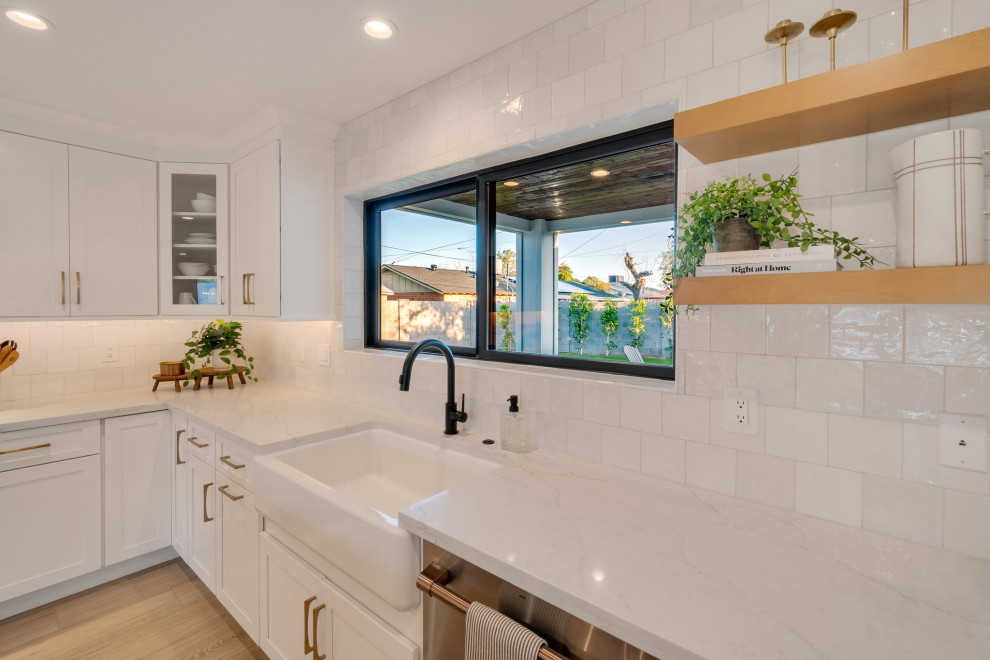 Inspiration for a transitional kitchen remodel in Phoenix