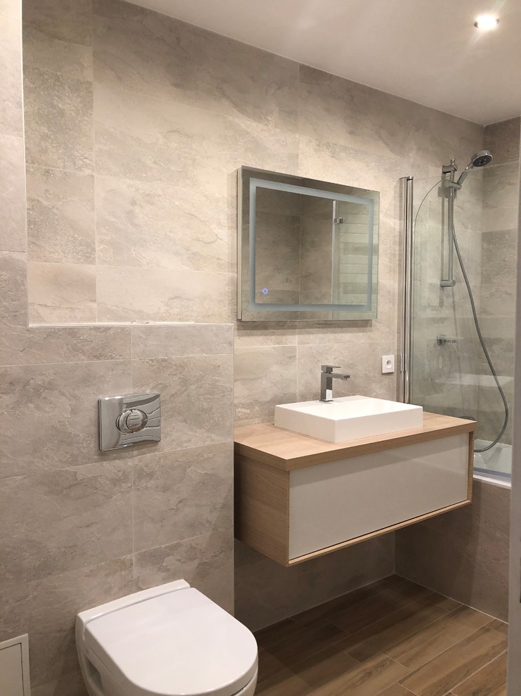 Rénovation d'une maison de trois étages à Suresnes