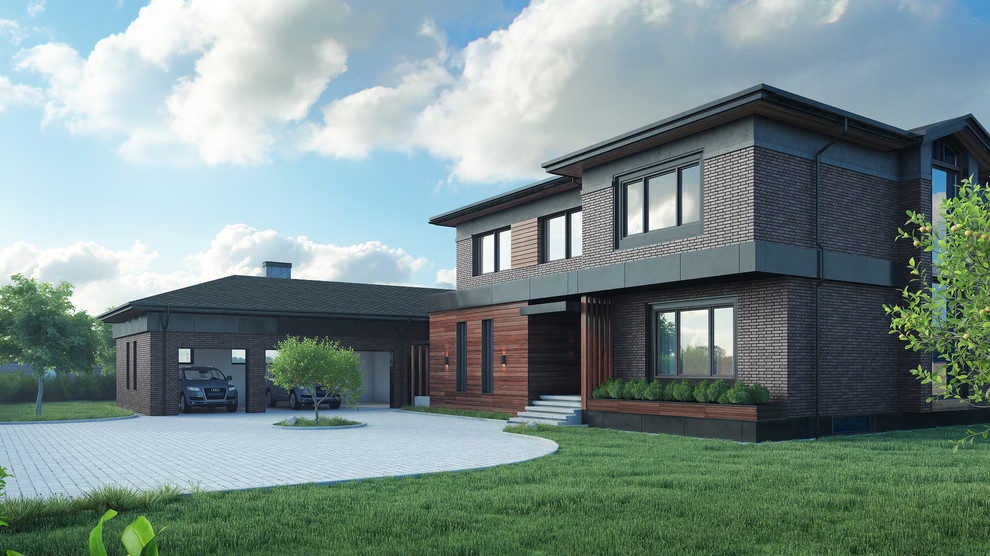 Дом в стиле Лофт в Подмосковье