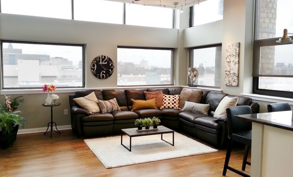 Old City Philadelphia Condo - Contemporary - Living Room ...