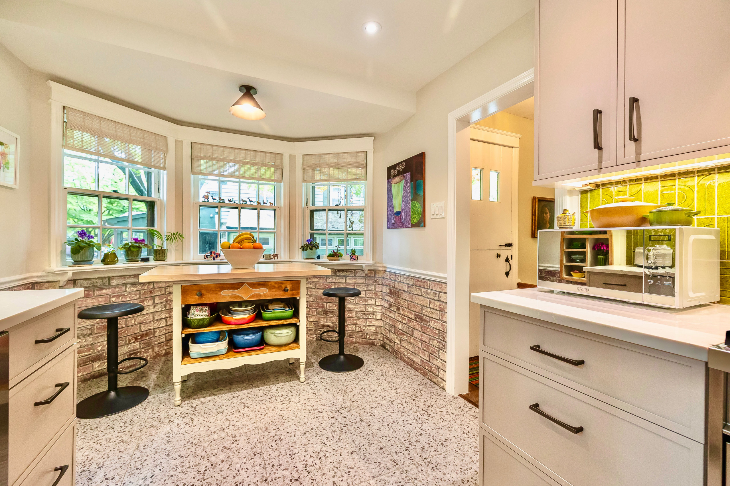 Artist's Kitchen and Dining Room