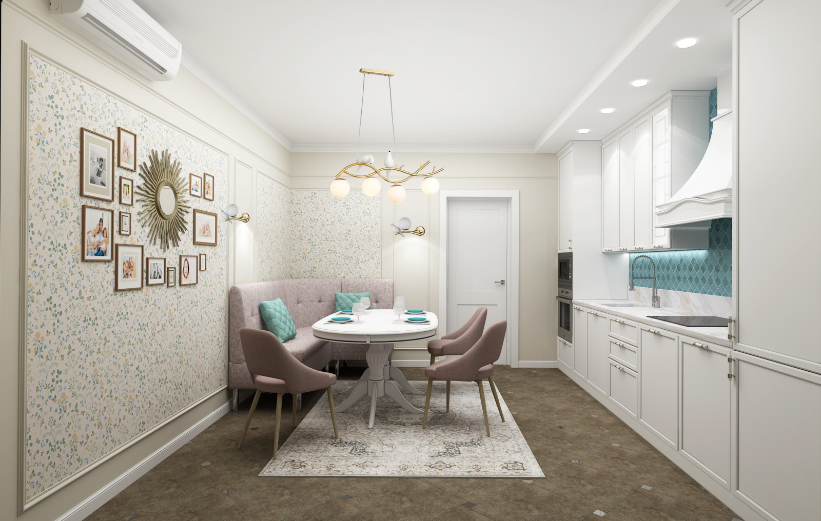 Квартира в классическом стиле