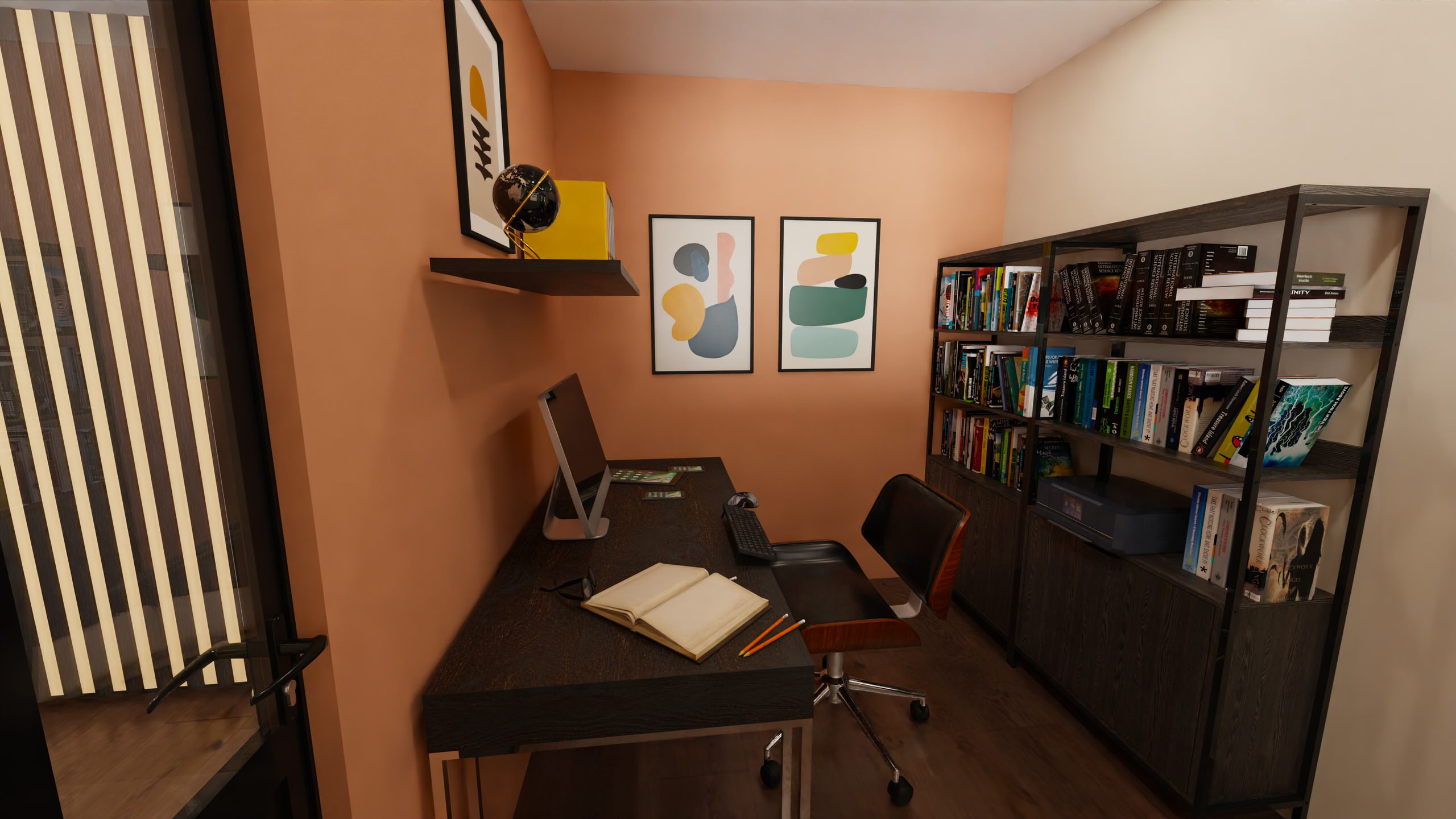 Appartement avec ouvertures façades