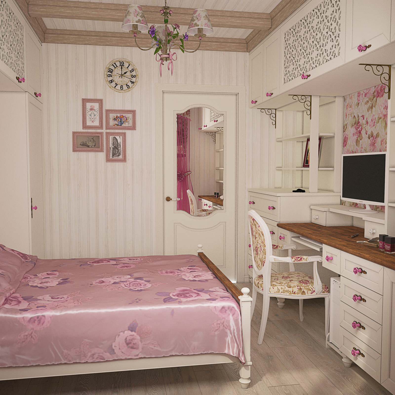 Розовый флер