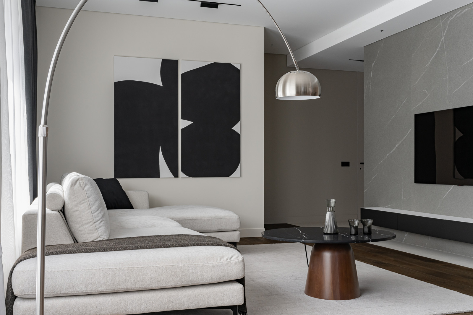 Гостиная ЖК «FORUM CITY»