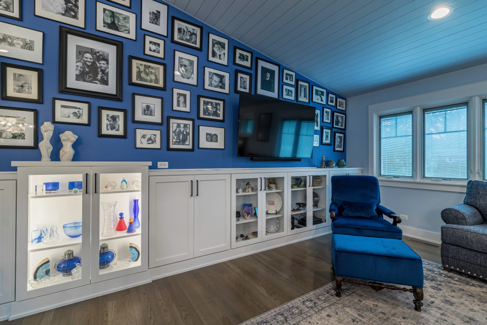 Blue Bliss Open Kitchen Reno