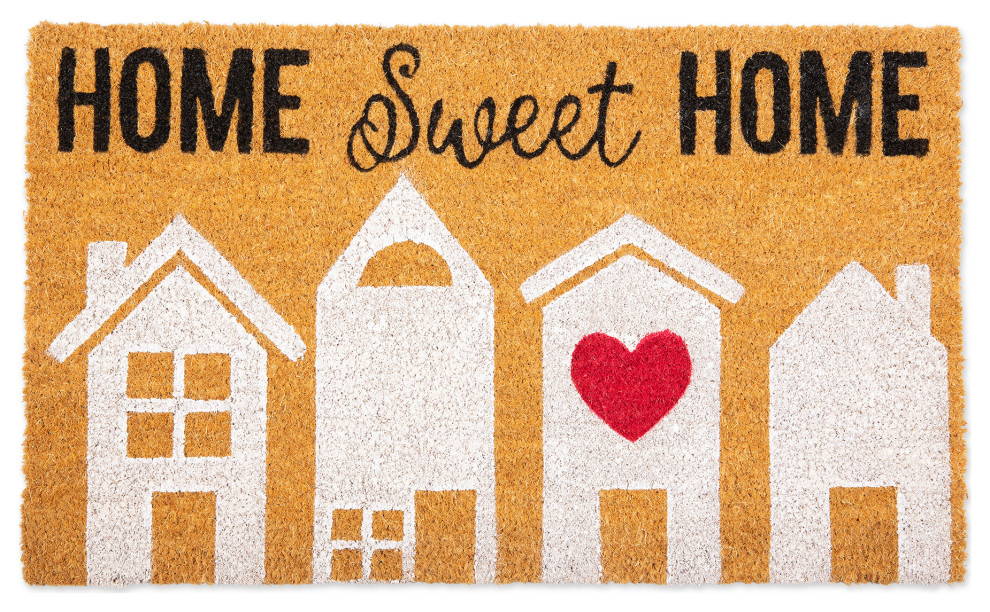 DII Home Sweet Home Doormat Contemporary Doormats by VirVentures