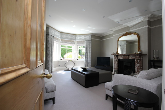 Elmhurst Epping Lounge Project nyklassisk-vardagsrum