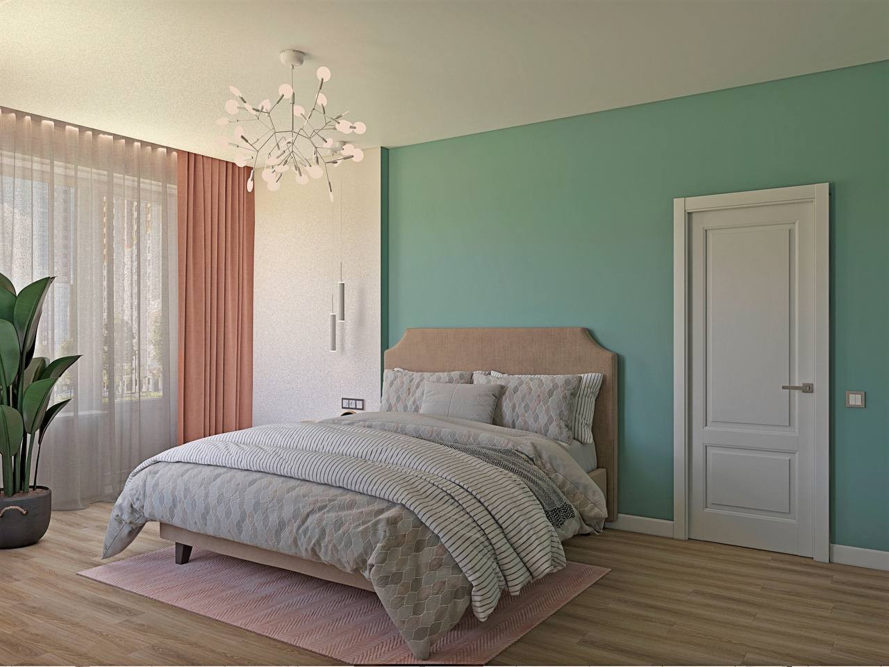 Дизайн проект в ЖК Дисквери Парк 75м²