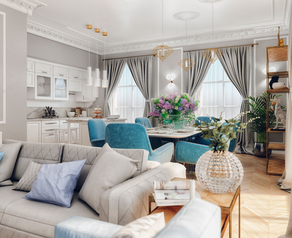 Идея объединенной гостиной