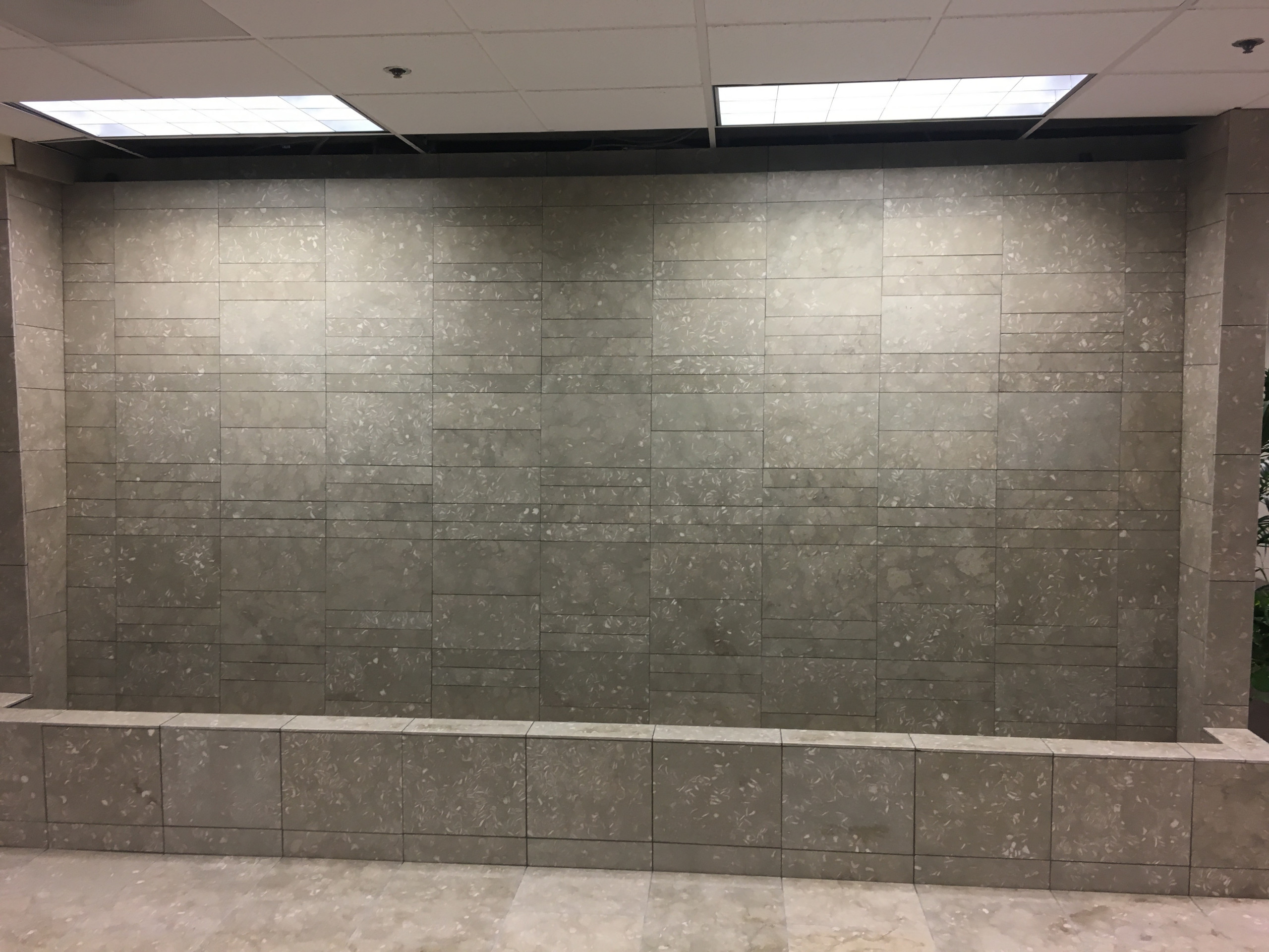 Water fall wall in Irvine Medical Office