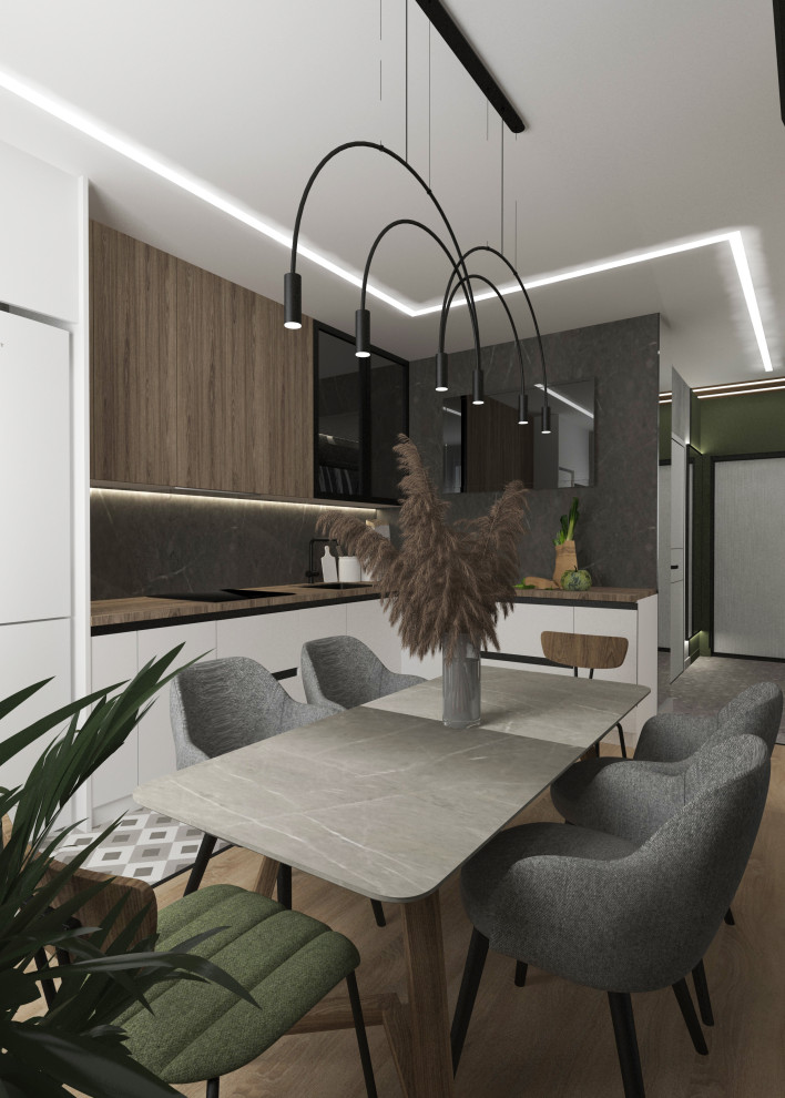 Проект однокомнатной квартиры ЖК Аврора