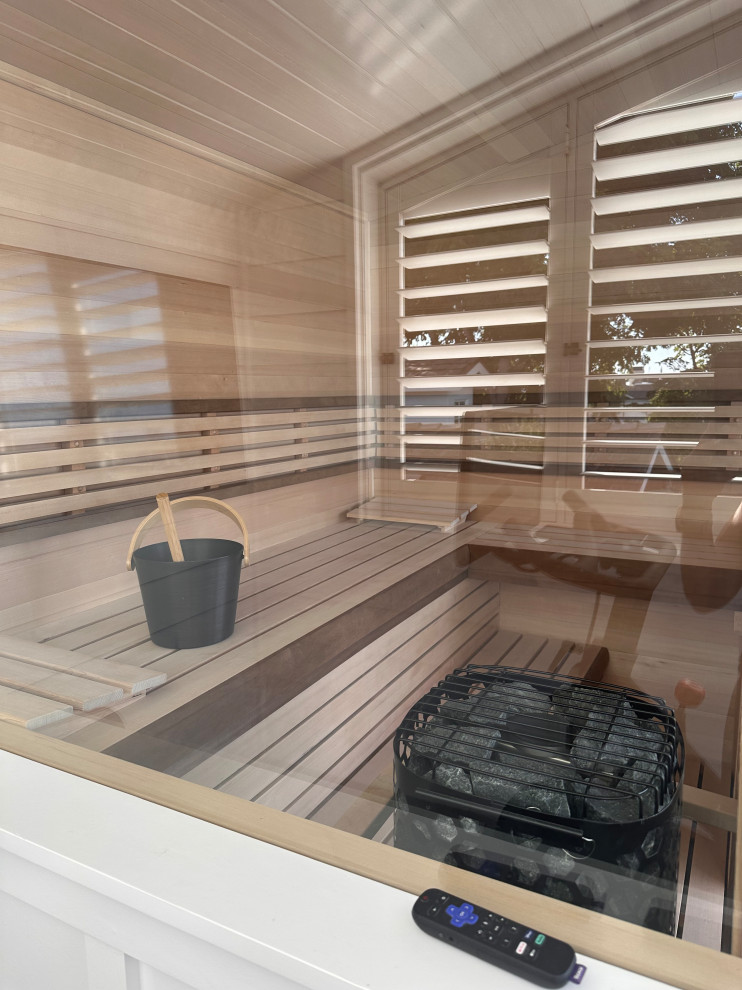 Sauna Addition on Patio