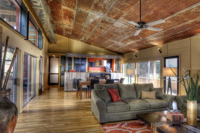Interior industriel-salon