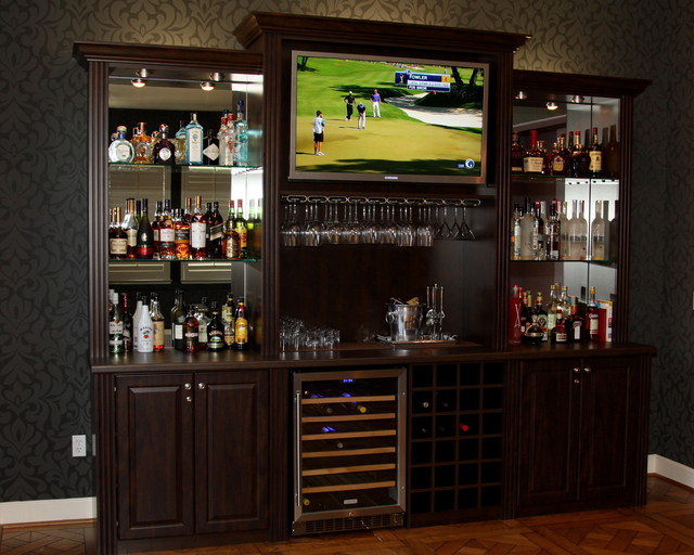 Billiard Room Refreshment Center Klassisch Hausbar San