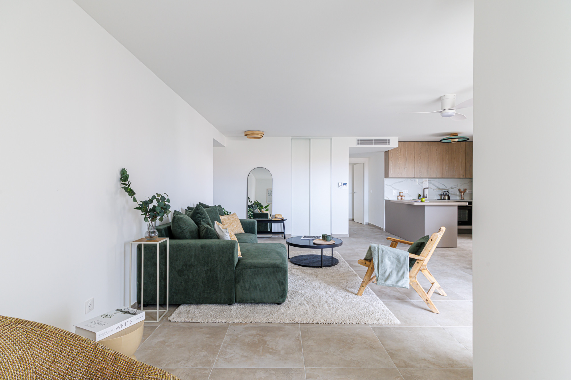 Home staging, L'Echappée mer, Cagnes sur mer