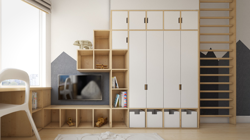 Чёрно-белая детская