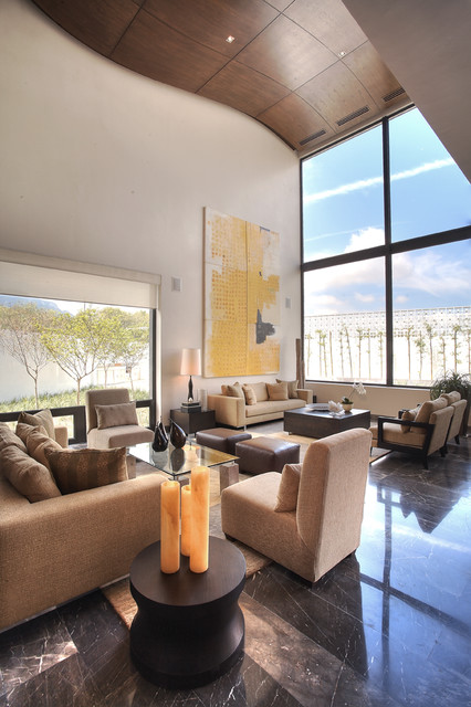 Casa Tec 167 contemporary-vardagsrum