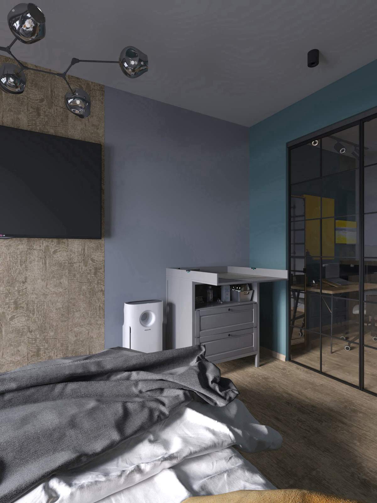 Дизайн-проект интерьера квартиры г. Москва ЖК Cелигер Сити