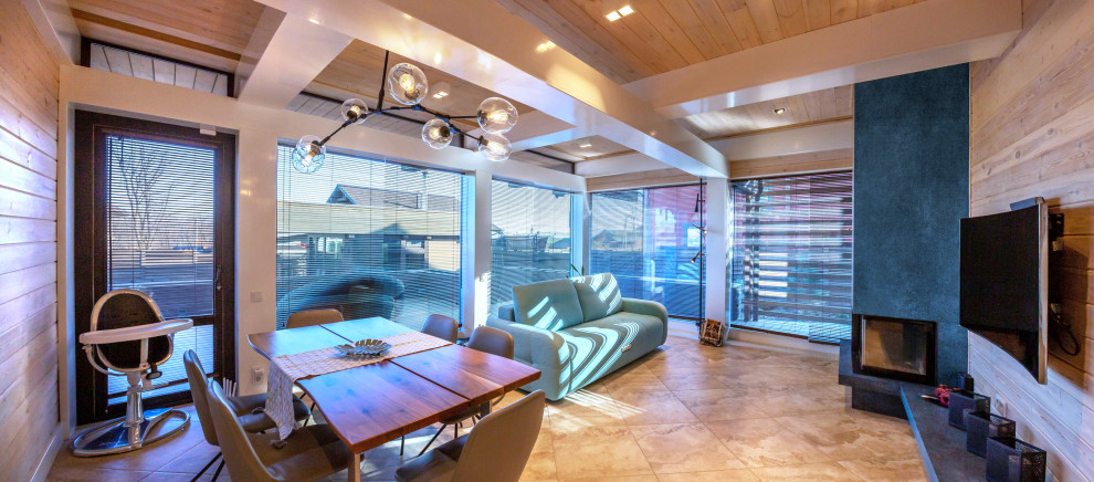 Готовый дом по проекту "Рона" 163 м2 + баня Пидан 45 м2