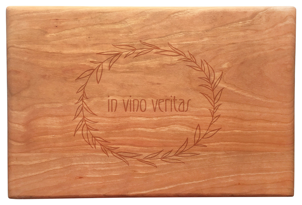 "In Vino Veritas" Artisan Cherry Board