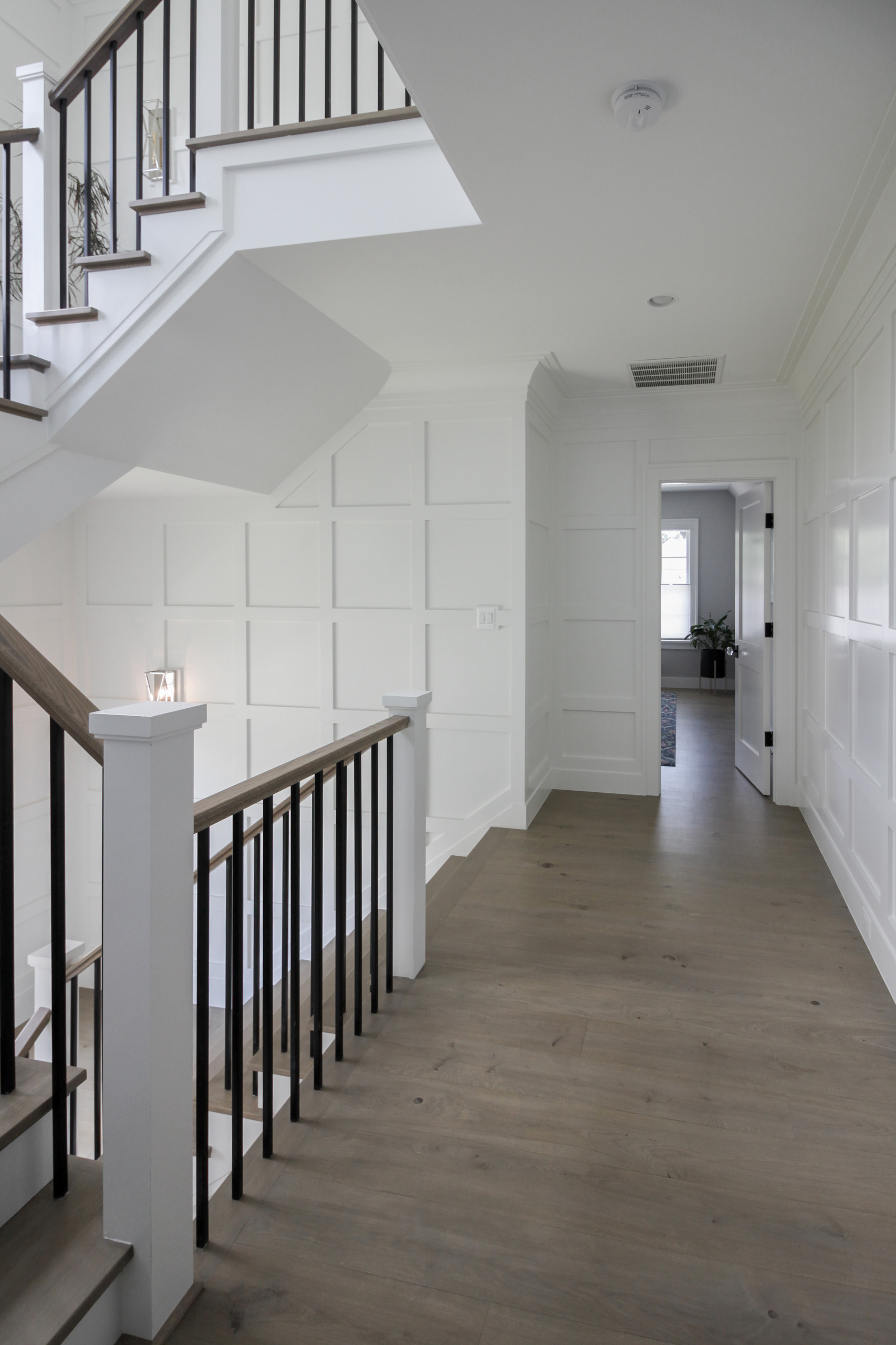87_Welcoming and Functional Contemporary U-shaped Staircase, Arlington, VA 22207